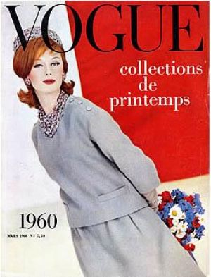 Vintage Vogue magazine covers - wah4mi0ae4yauslife.com - Vintage Vogue Paris March 1960.jpg